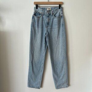 Madewell Baggy Straight Jeans in Berteau Wash Women's Size 26